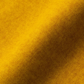 Footstool Fabric and Leg Colour: Woven Wool, Mustard, Leg Natural - thumbnail 3