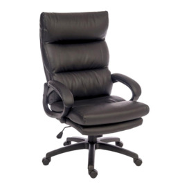 Teknik Luxe 6913 Reclining Executive Chair - Black