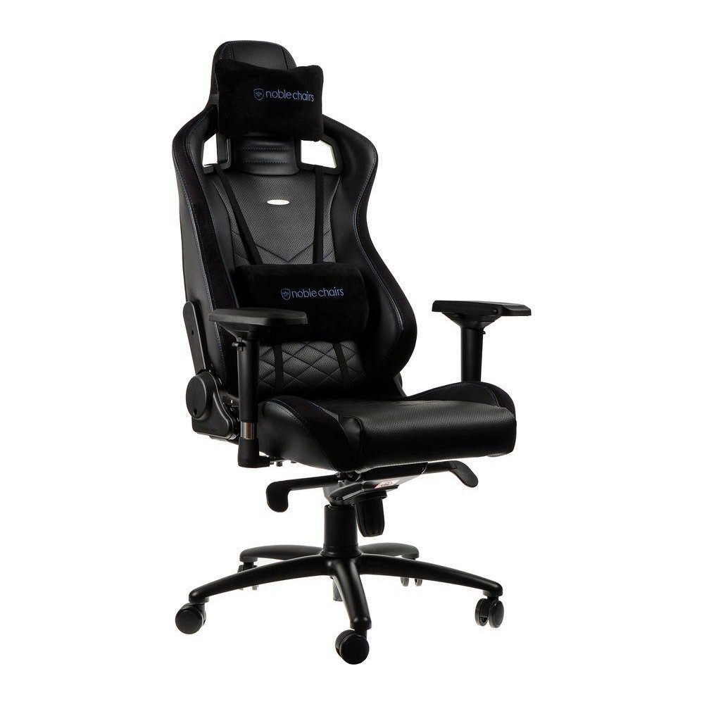NOBLE CHAIRS Epic Gaming Chair - Black & Blue