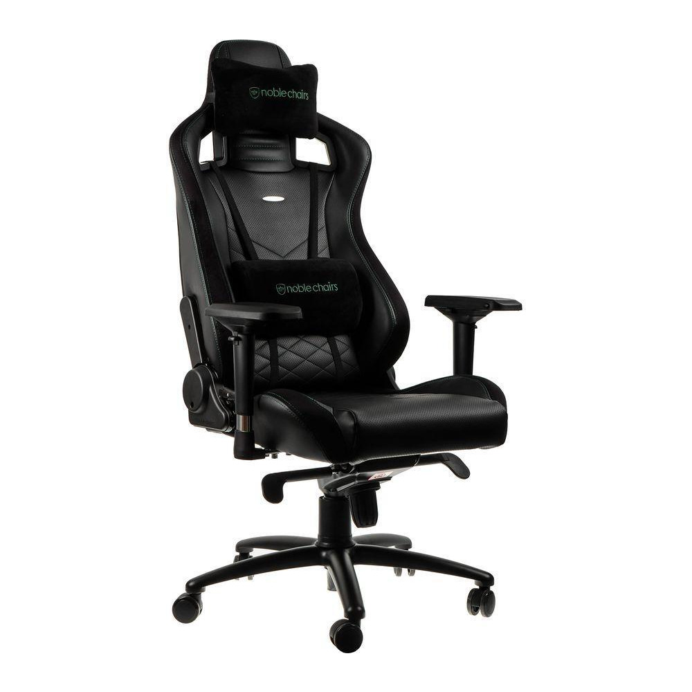 NOBLE CHAIRS Epic Gaming Chair - Black & Green