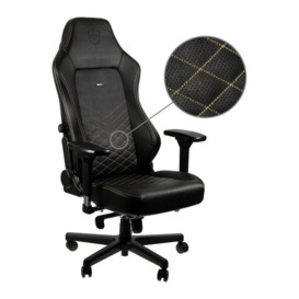 NOBLE CHAIRS HERO Gaming Chair - Black & Gold