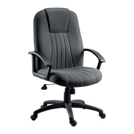 TEKNIK City Fabric Tilting Executive Chair - Charcoal