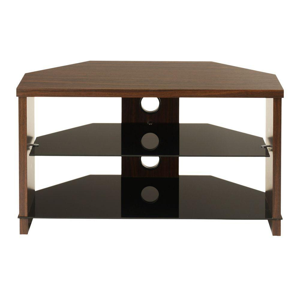 TTAP Montreal 800 MON-800-WAL 800 mm TV Stand  Walnut, Black,Brown