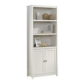 TEKNIK 5417593 Shaker Style Bookcase - White & Oak