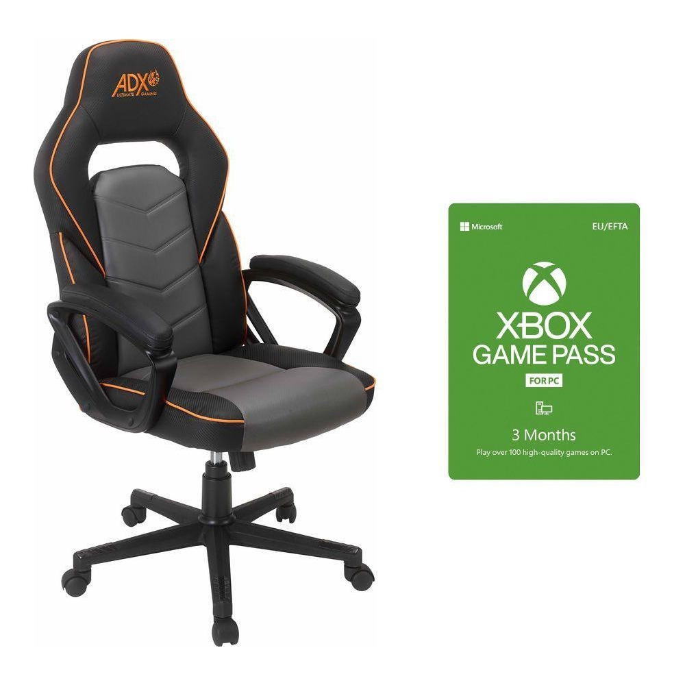 Adx ACHAIR19 Gaming Chair & 3 Month Xbox Game Pass for PC Bundle