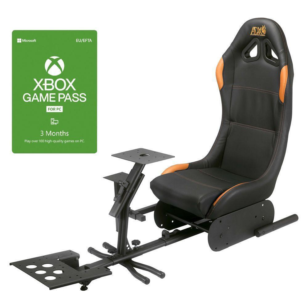 Adx ARSFBA0117 Gaming Chair & 3 Month Xbox Game Pass for PC Bundle