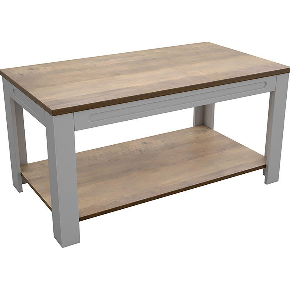 AVF Whitesands FT90WSSG Coffee Table - Wood & Grey