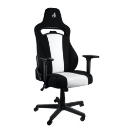 NITRO CONCEPTS E250 Gaming Chair - Black & White