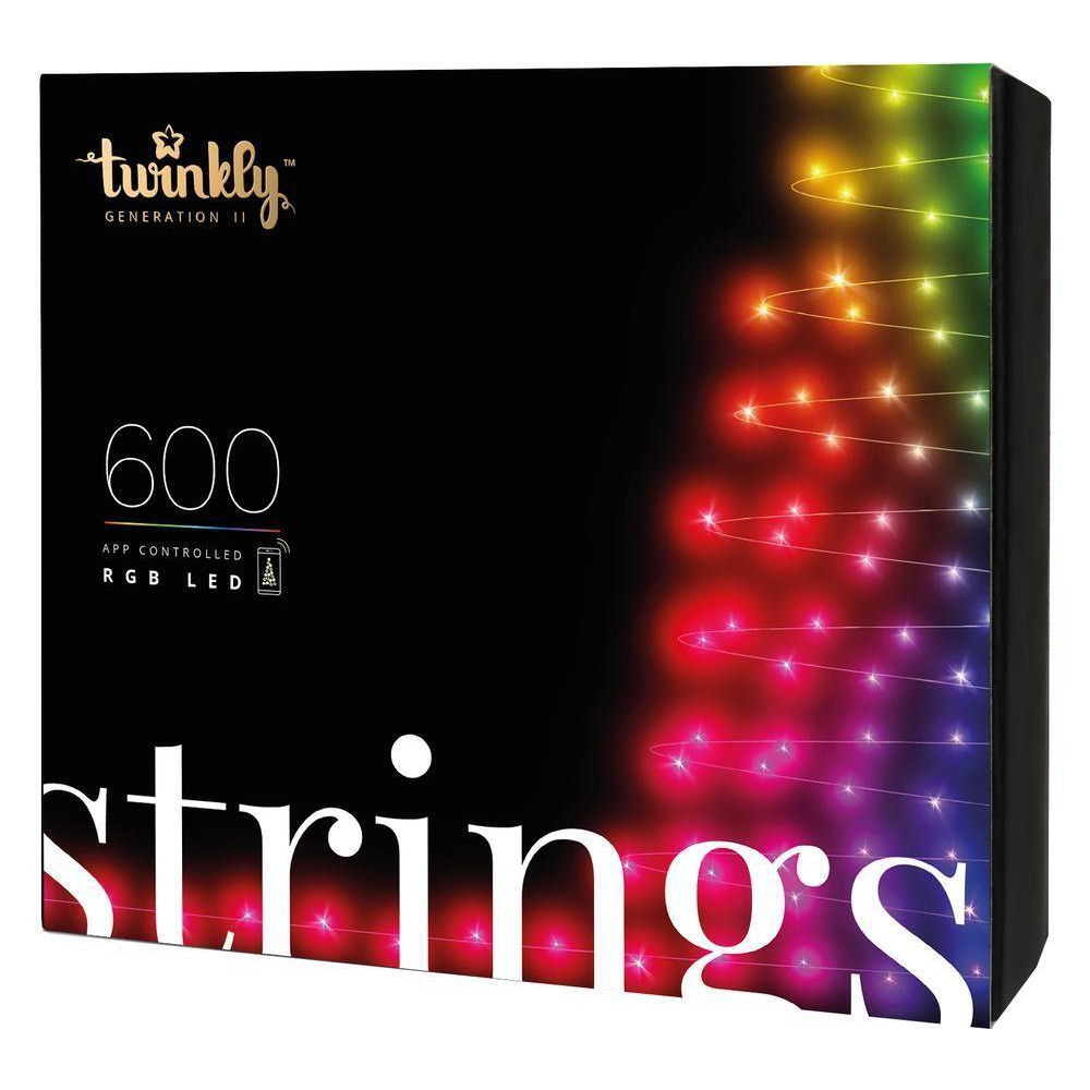 TWINKLY Strings Generation II Smart LED Light String - 600 LEDs