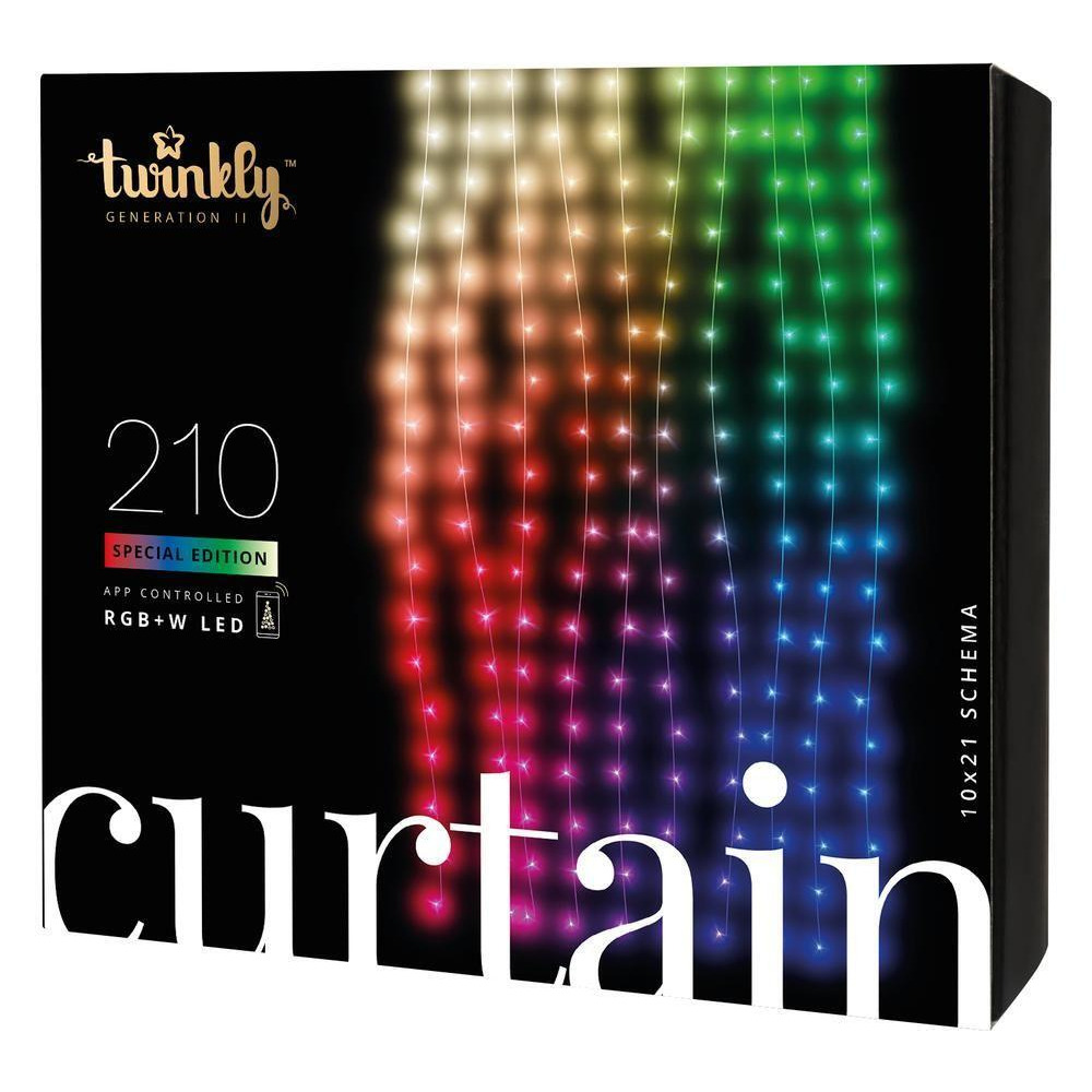 TWINKLY Curtain Generation II Smart LED Light String