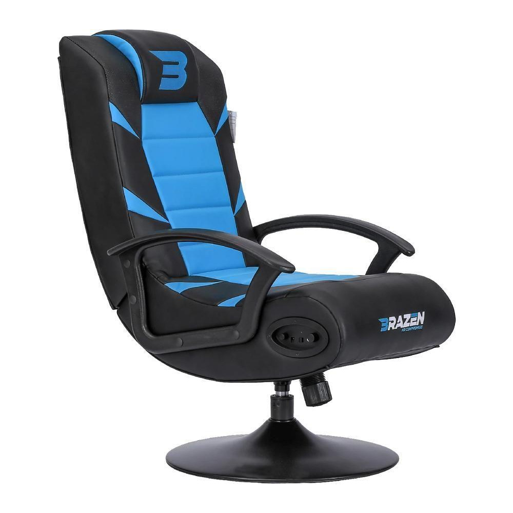 Brazen Pride 2.1 Wireless Gaming Chair - Blue & Black