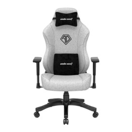 ANDASEAT Phantom 3 Series Gaming Chair - Ash Grey, Silver/Grey