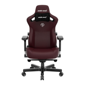 ANDASEAT Kaiser 3 Series Premium Gaming Chair - Classic Maroon, Brown