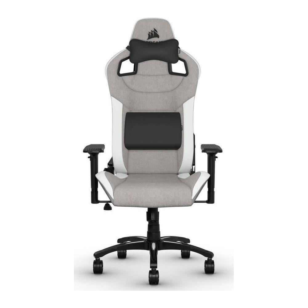  Corsair T3 Rush (2023) Gaming Chair, One Size, Gray and  Charcoal : Home & Kitchen