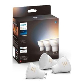 PHILIPS HUE White Ambiance Smart LED Spotlight - GU10, Triple Pack