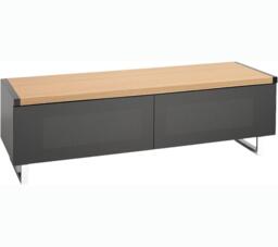 AVF Panorama PM120LOGO 1200 mm Reversible Top TV Stand - Light Oak or Grey Oak, Black,Brown