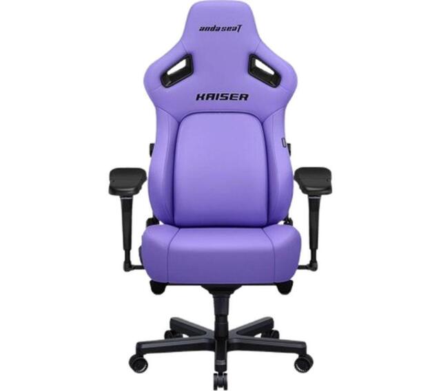 ANDASEAT Kaiser 4 Series Premium Gaming Chair - XL, Zen Purple, Black,Purple