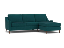 Teal 3.5 Seater Corner Sofa - Modern Style Fabric Luxury Premium Corner Sofa - Weymouth Range