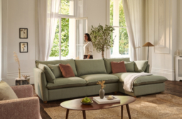 Bloomsbury Large Sofa Bed leather - thumbnail 4