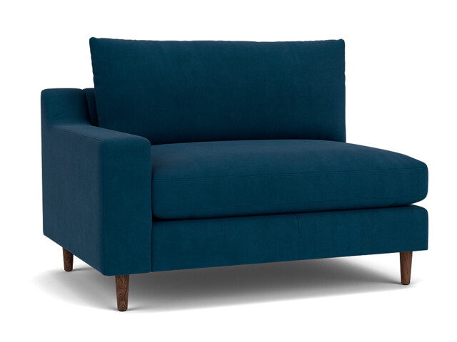 Weybridge Loveseat 1 Arm Sofa Sofa blue - image 1