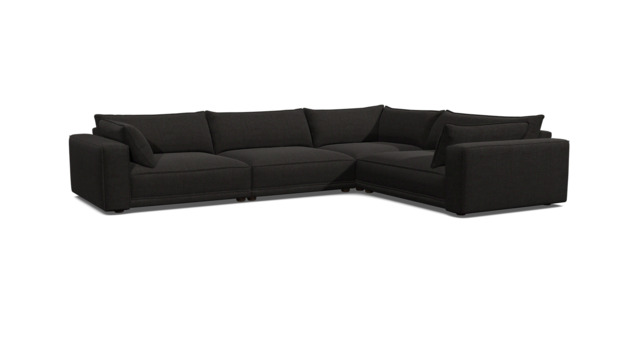 Wimbledon Large Corner Sofa black - image 1