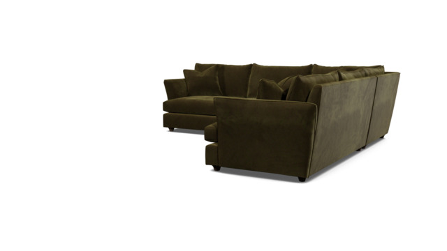 Hampstead Even Sided Corner Sofa green - image 1