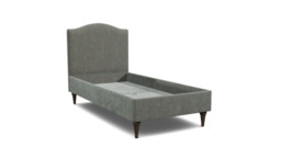 Avebury Low Single Bed grey - thumbnail 1