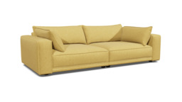 Wimbledon Large Sofa yellow - thumbnail 1