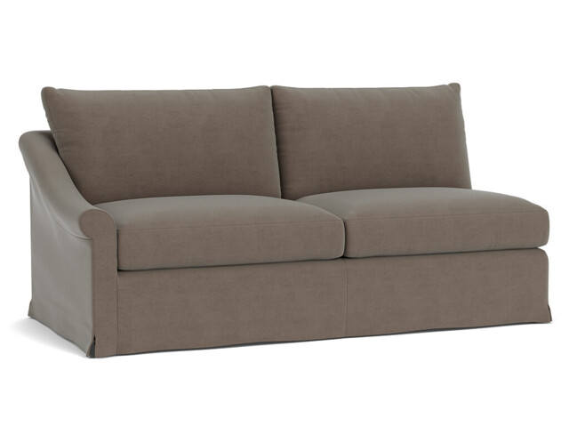 Hayling Loose Cover Large Sofa 1 Arm brown - image 1