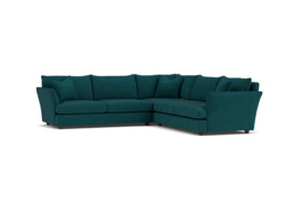 Hampstead Even Sided Corner Sofa teal - thumbnail 1
