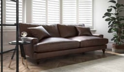 Orange Velvet Loveseat Armchair - Modern Snuggle Cuddler Custom Arm Chair In Stain Resistant Velvet - Whinfell Range - thumbnail 2