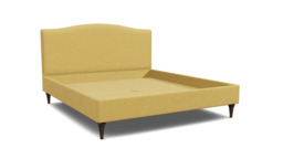 Avebury Low Super King Bed yellow