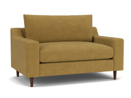 Weybridge Loveseat Sofa yellow