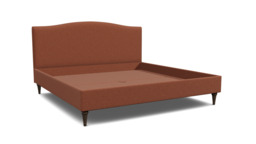 Avebury Low Emperor Bed red