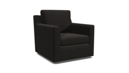 Black Velvet Armchair - Modern Accent Custom Arm Chair In Easy Clean Velvet - Fulham Range