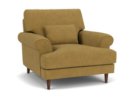 Knightsbridge Armchair yellow - thumbnail 1