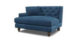 Charnwood Loveseat Unit 1 Arm  blue