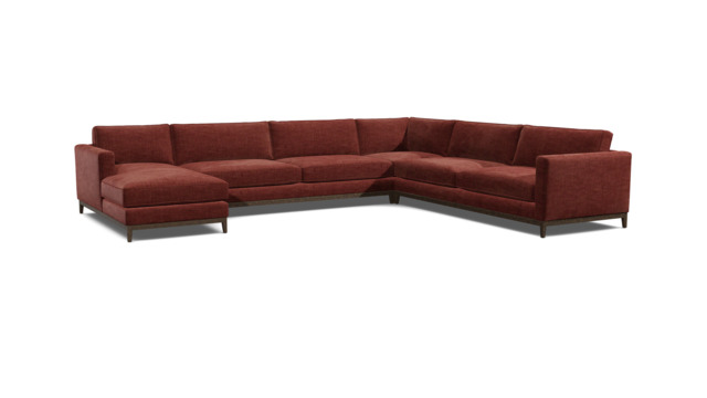 Darwin Luxury U-Shape Corner Sofa - Regal Purple - Darlings of Chelsea - image 1