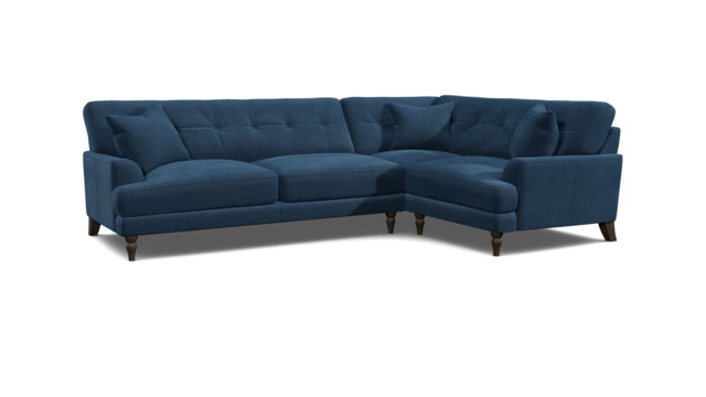 Marylebone Medium Corner Sofa blue - image 1