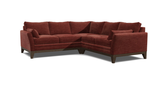 Exmouth 2 Seater Corner Sofa Bed purple - image 1