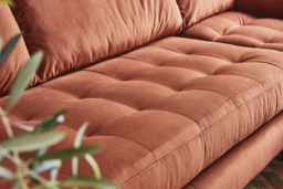 Shoreditch Loveseat Chaise Sofa leather - thumbnail 5