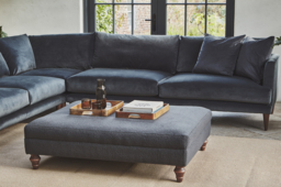 Pink 4 Seater Corner Sofa - Modern Style Fabric Luxury Premium Corner Sofa - Middlton Range - thumbnail 3