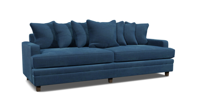 Streatham Scatter Back 4 Seater Sofa Bed blue - image 1