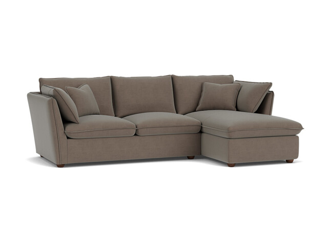 Bloomsbury Medium Chaise Sofa brown - image 1