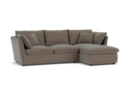 Bloomsbury Medium Chaise Sofa brown