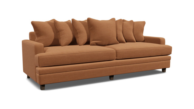 Streatham Scatter Back 4 Seater Sofa orange - image 1