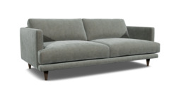 Grey Fabric 4 Seater Sofa - Modern Style Custom Sofa In Easy Clean Fabric - Middleton Range