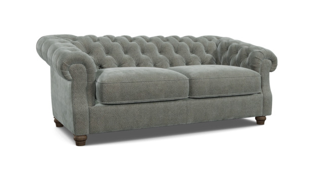 Grey Fabric 3 Seater Sofabed - Traditional Fold Out Custom Sofa Bed In Easy Clean Fabric - Wantage Range - image 1