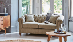Grey Fabric 3 Seater Sofabed - Traditional Fold Out Custom Sofa Bed In Easy Clean Fabric - Wantage Range - thumbnail 2