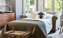 Grey Fabric 3 Seater Sofabed - Traditional Fold Out Custom Sofa Bed In Easy Clean Fabric - Wantage Range - thumbnail 6